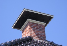 Vernieuwen goten en schoorsteen